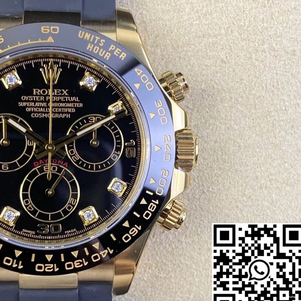 M116518ln-0046 Cosmograph Factory Bezel Rolex Ceramic Daytona Clean 1113